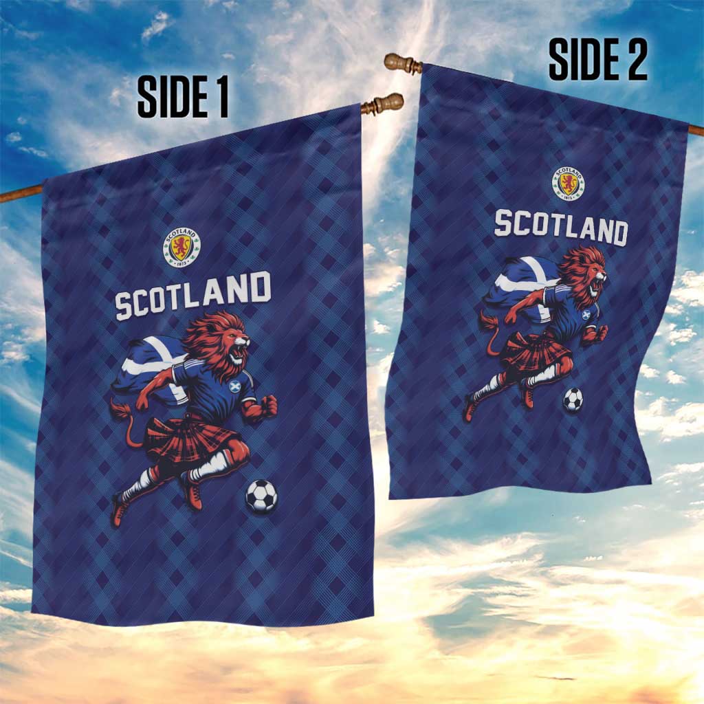 World Football 2026 Scotland Garden Flag Lion Mascot Go Scottish