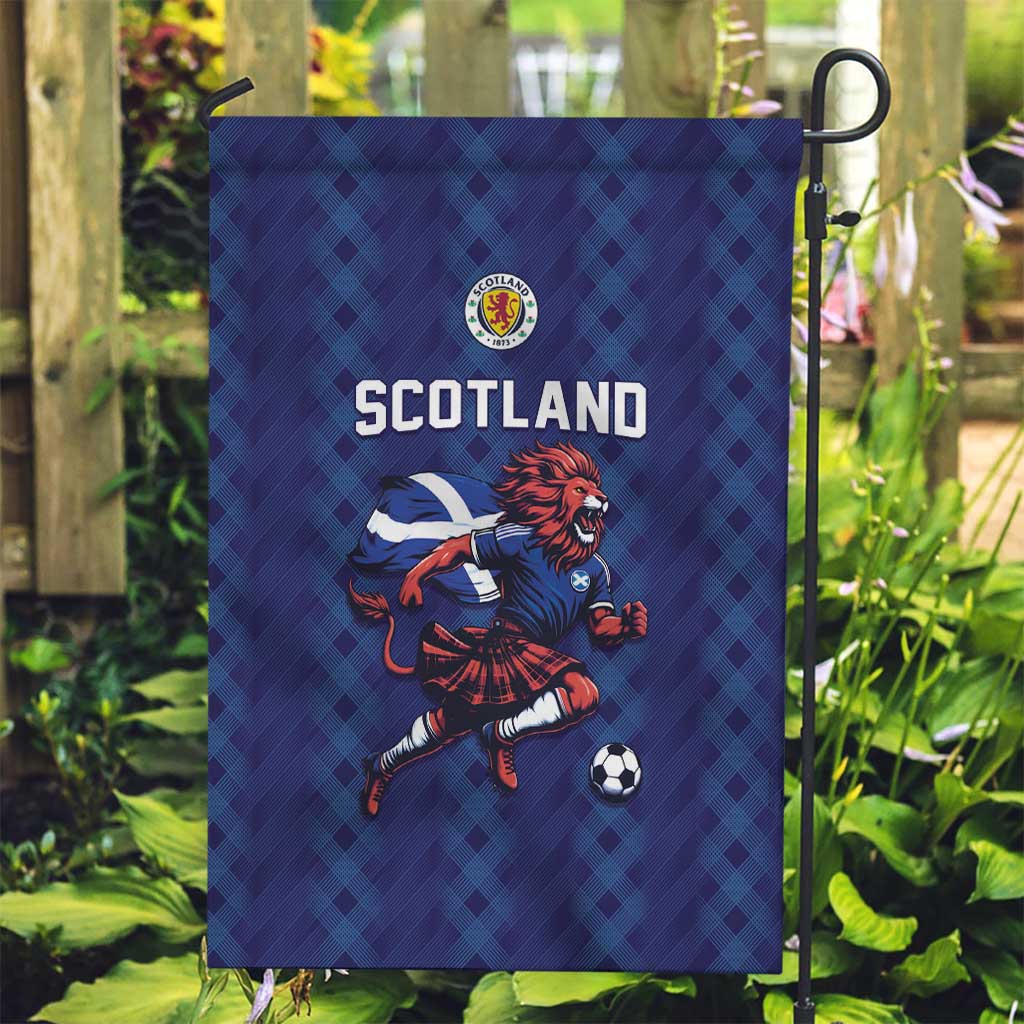 World Football 2026 Scotland Garden Flag Lion Mascot Go Scottish