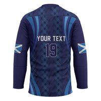 Custom World Football 2026 Scotland Hockey Jersey Lion Mascot Go Scottish