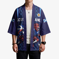 Custom World Football 2026 Scotland Kimono Lion Mascot Go Scottish