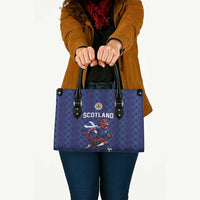 World Football 2026 Scotland Leather Bag Lion Mascot Go Scottish