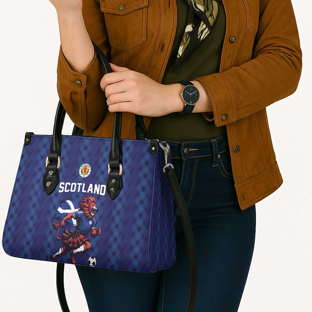 World Football 2026 Scotland Leather Bag Lion Mascot Go Scottish