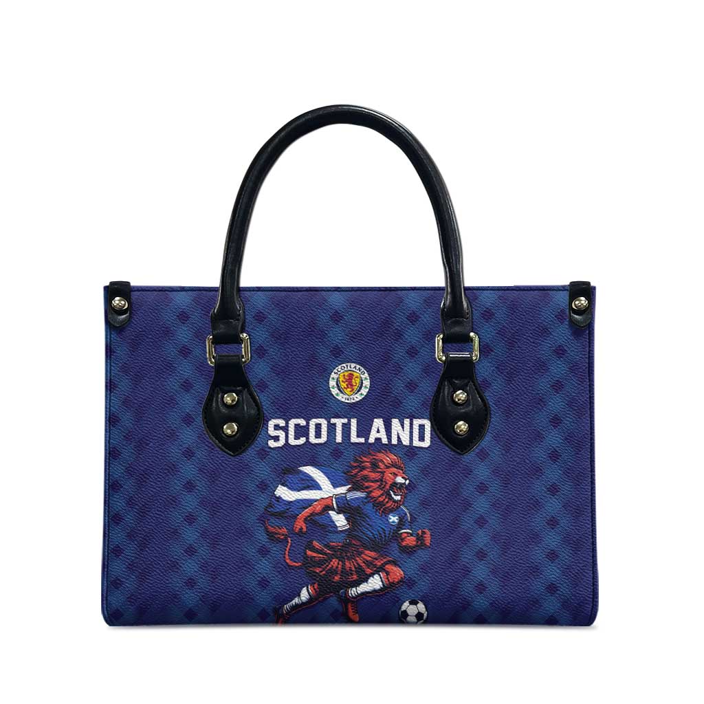 World Football 2026 Scotland Leather Bag Lion Mascot Go Scottish