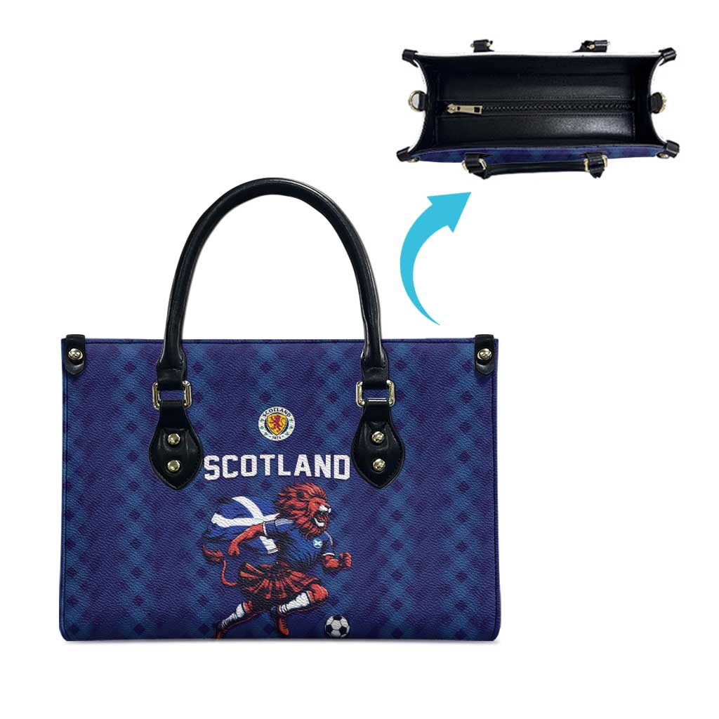 World Football 2026 Scotland Leather Bag Lion Mascot Go Scottish