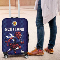 World Football 2026 Scotland Luggage Cover Lion Mascot Go Scottish