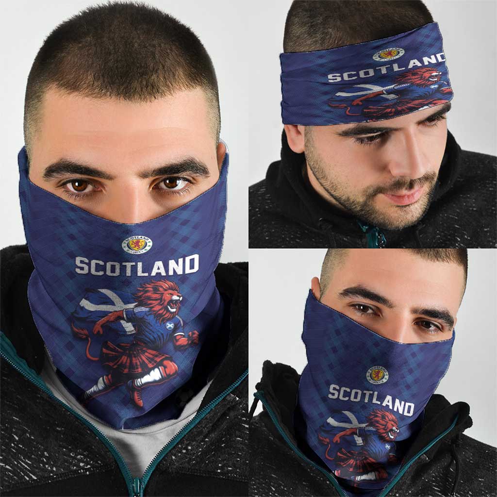 World Football 2026 Scotland Neck Gaiter Lion Mascot Go Scottish