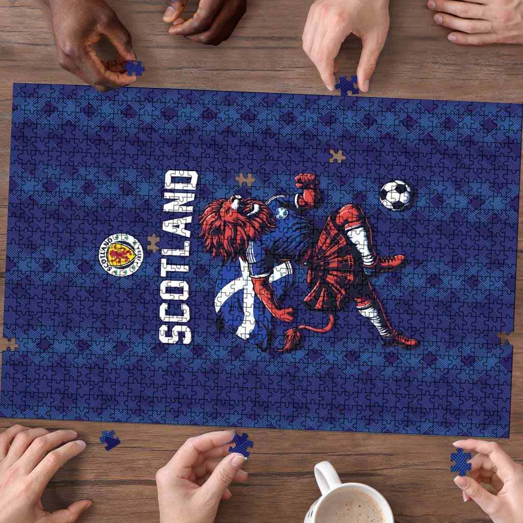 World Football 2026 Scotland Puzzle Lion Mascot Go Scottish