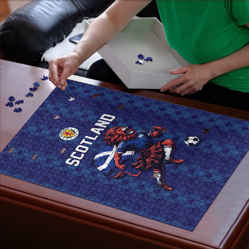 World Football 2026 Scotland Puzzle Lion Mascot Go Scottish