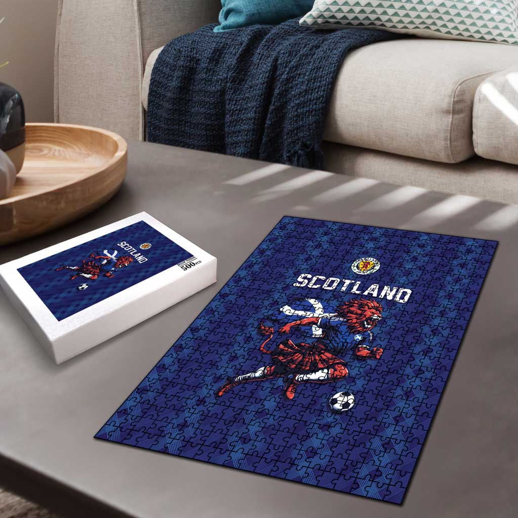 World Football 2026 Scotland Puzzle Lion Mascot Go Scottish
