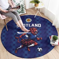 World Football 2026 Scotland Round Carpet Lion Mascot Go Scottish