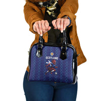 World Football 2026 Scotland Shoulder Handbag Lion Mascot Go Scottish