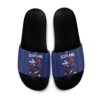 World Football 2026 Scotland Slide Sandals Lion Mascot Go Scottish