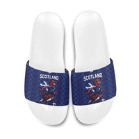 World Football 2026 Scotland Slide Sandals Lion Mascot Go Scottish