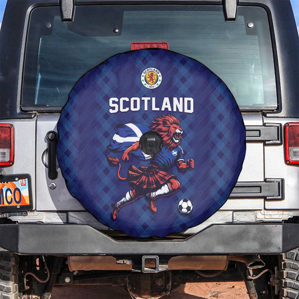 World Football 2026 Scotland Spare Tire Cover Lion Mascot Go Scottish