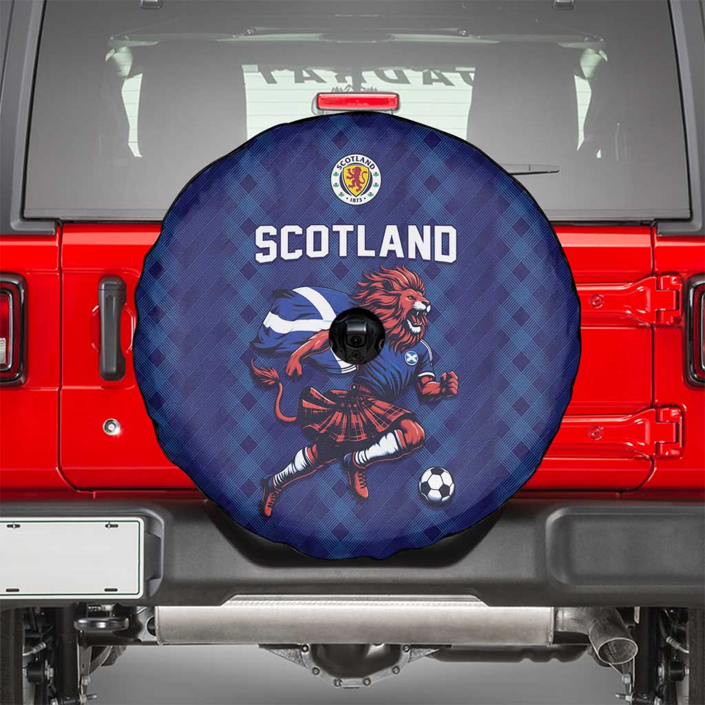 World Football 2026 Scotland Spare Tire Cover Lion Mascot Go Scottish