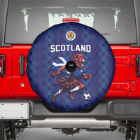 World Football 2026 Scotland Spare Tire Cover Lion Mascot Go Scottish