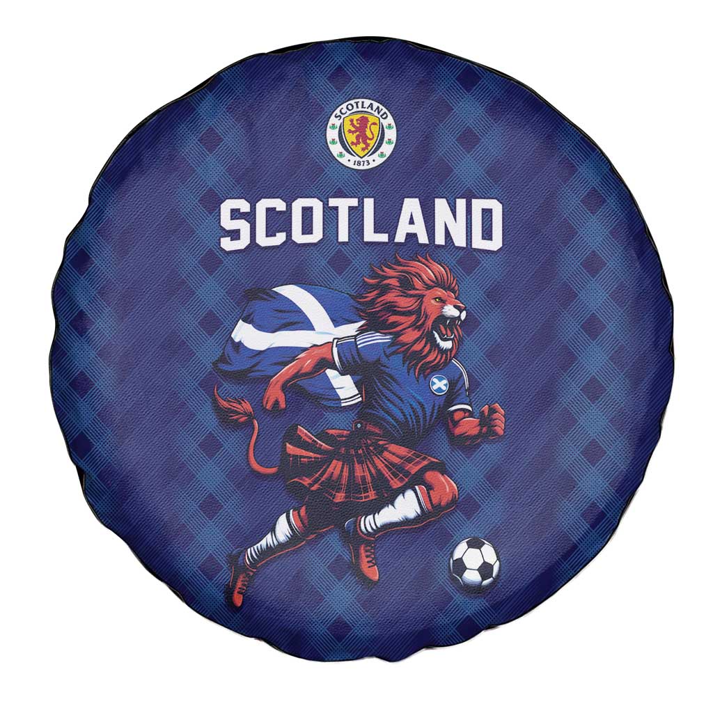 World Football 2026 Scotland Spare Tire Cover Lion Mascot Go Scottish