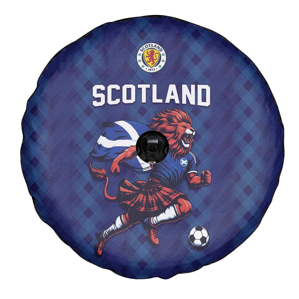 World Football 2026 Scotland Spare Tire Cover Lion Mascot Go Scottish