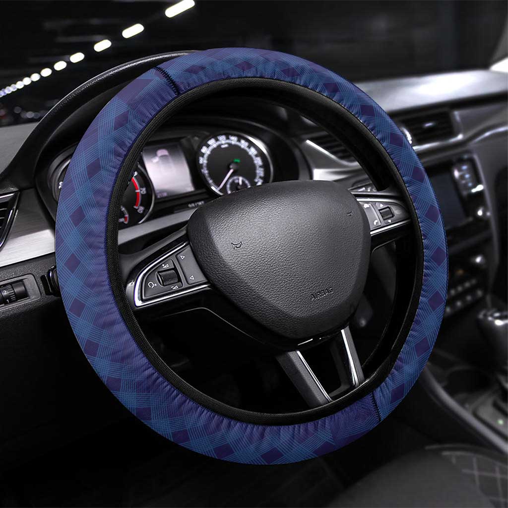 World Football 2026 Scotland Steering Wheel Cover Lion Mascot Go Scottish