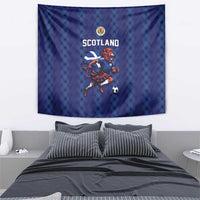 World Football 2026 Scotland Tapestry Lion Mascot Go Scottish