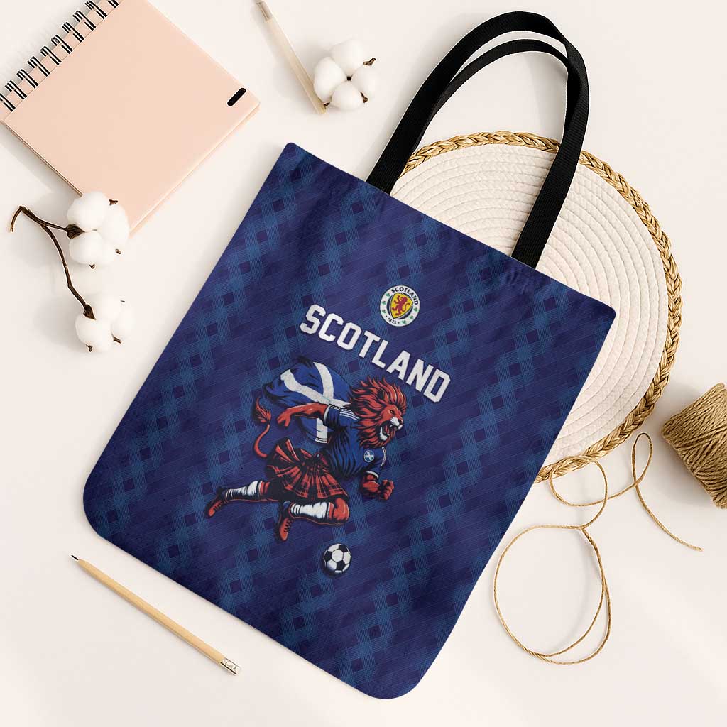 World Football 2026 Scotland Tote Bag Lion Mascot Go Scottish