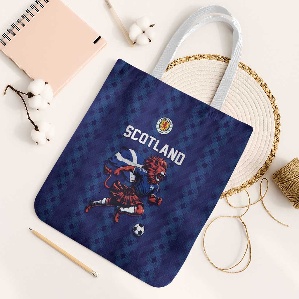 World Football 2026 Scotland Tote Bag Lion Mascot Go Scottish