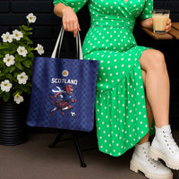 World Football 2026 Scotland Tote Bag Lion Mascot Go Scottish