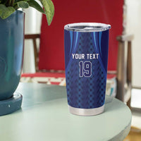 Custom World Football 2026 Scotland Tumbler Cup Lion Mascot Go Scottish