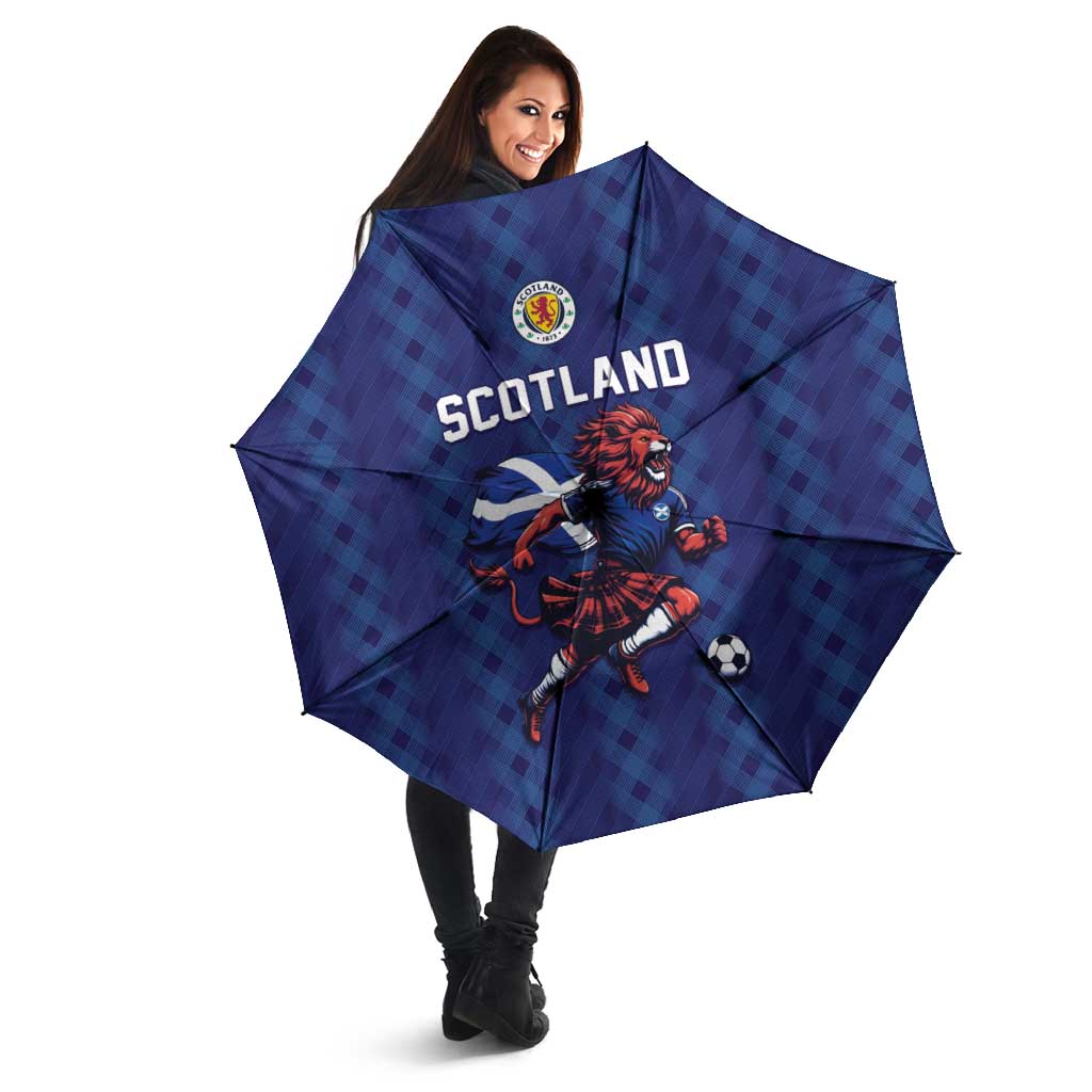 World Football 2026 Scotland Umbrella Lion Mascot Go Scottish