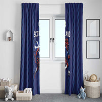 World Football 2026 Scotland Window Curtain Lion Mascot Go Scottish