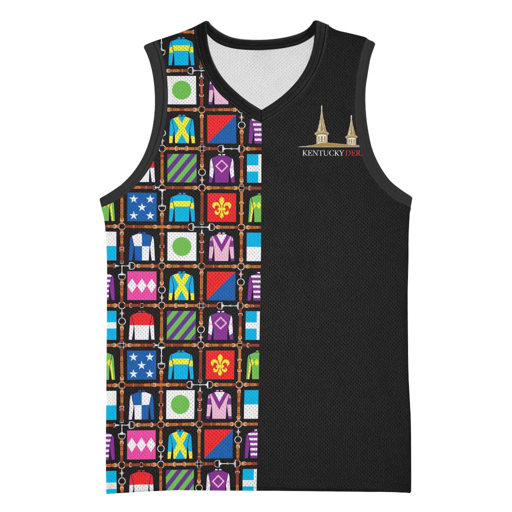Kentucky Horse Racing 152nd Basketball Jersey Run for the Roses 2026 Black Edition