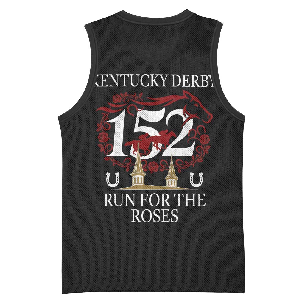 Kentucky Horse Racing 152nd Basketball Jersey Run for the Roses 2026 Black Edition
