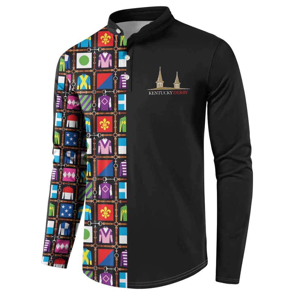 Kentucky Horse Racing 152nd Button Sweatshirt Run for the Roses 2026 Black Edition