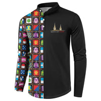 Kentucky Horse Racing 152nd Button Sweatshirt Run for the Roses 2026 Black Edition