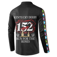 Kentucky Horse Racing 152nd Button Sweatshirt Run for the Roses 2026 Black Edition