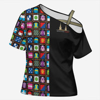 Kentucky Horse Racing 152nd Cross Shoulder Shirt Run for the Roses 2026 Black Edition