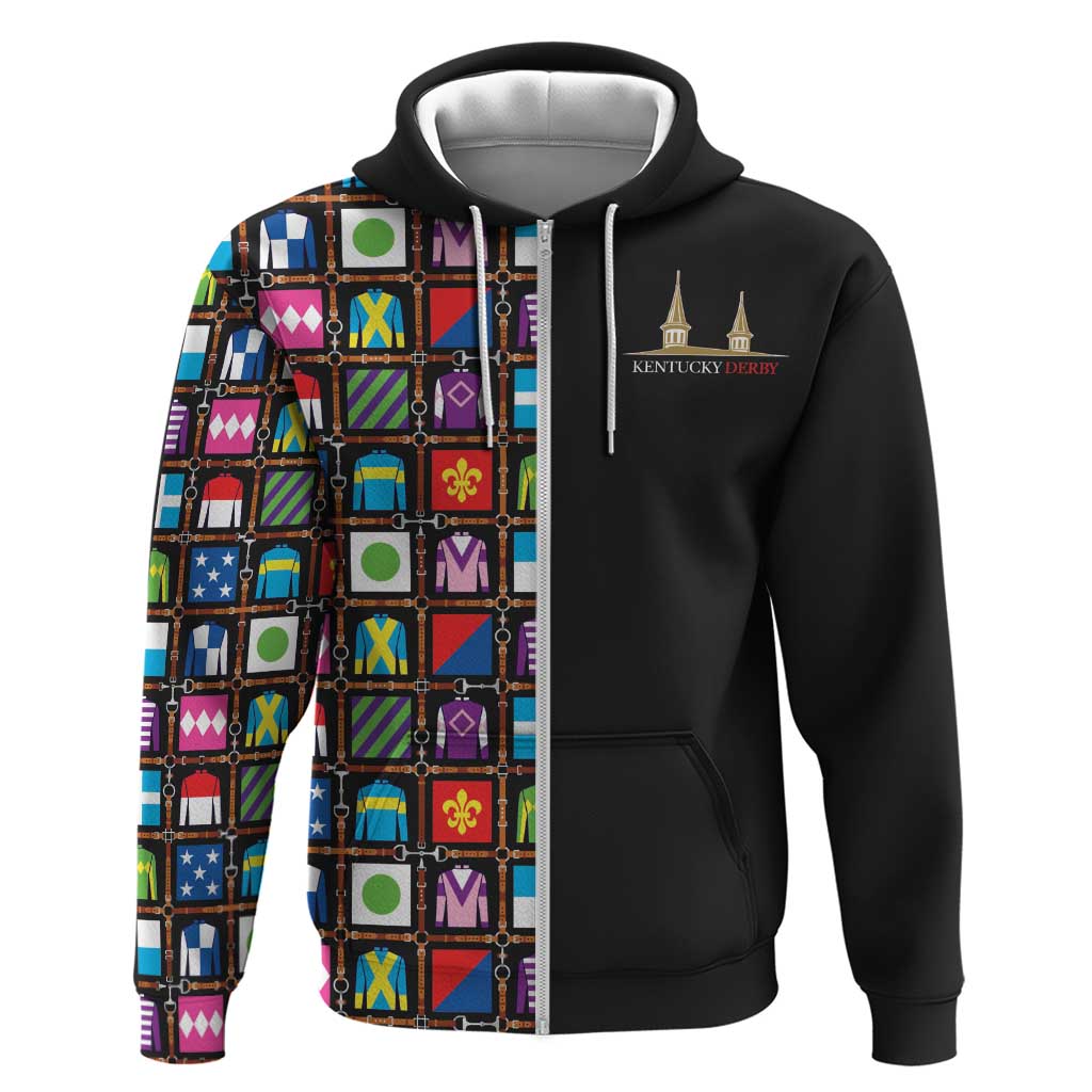 Kentucky Horse Racing 152nd Hoodie Run for the Roses 2026 Black Edition