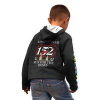 Kentucky Horse Racing 152nd Kid Hoodie Run for the Roses 2026 Black Edition