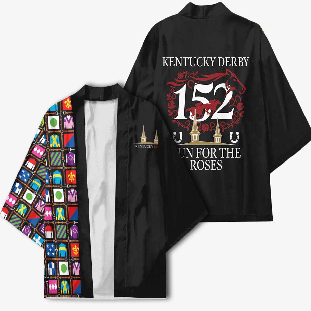 Kentucky Horse Racing 152nd Kimono Run for the Roses 2026 Black Edition