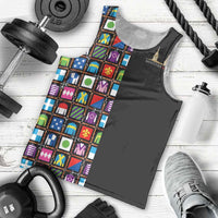 Kentucky Horse Racing 152nd Men Tank Top Run for the Roses 2026 Black Edition