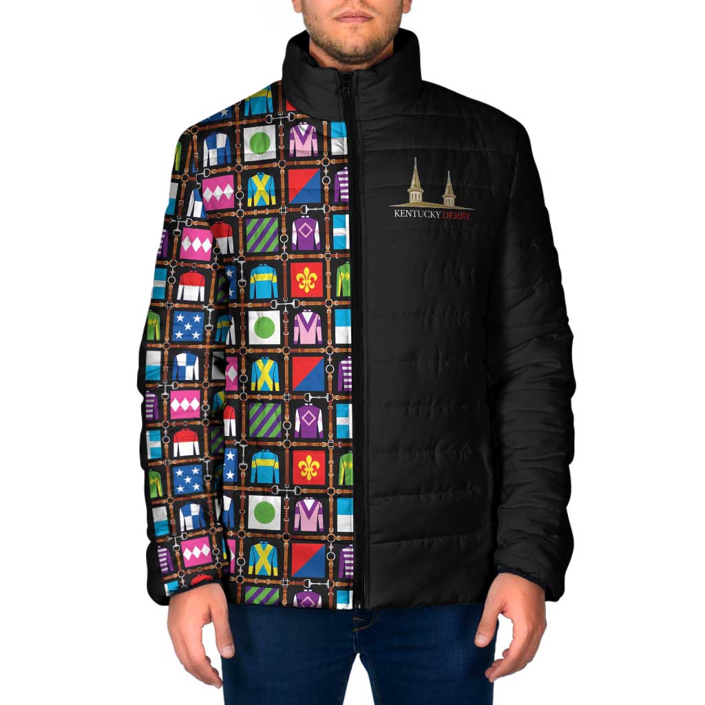 Kentucky Horse Racing 152nd Padded Jacket Run for the Roses 2026 Black Edition