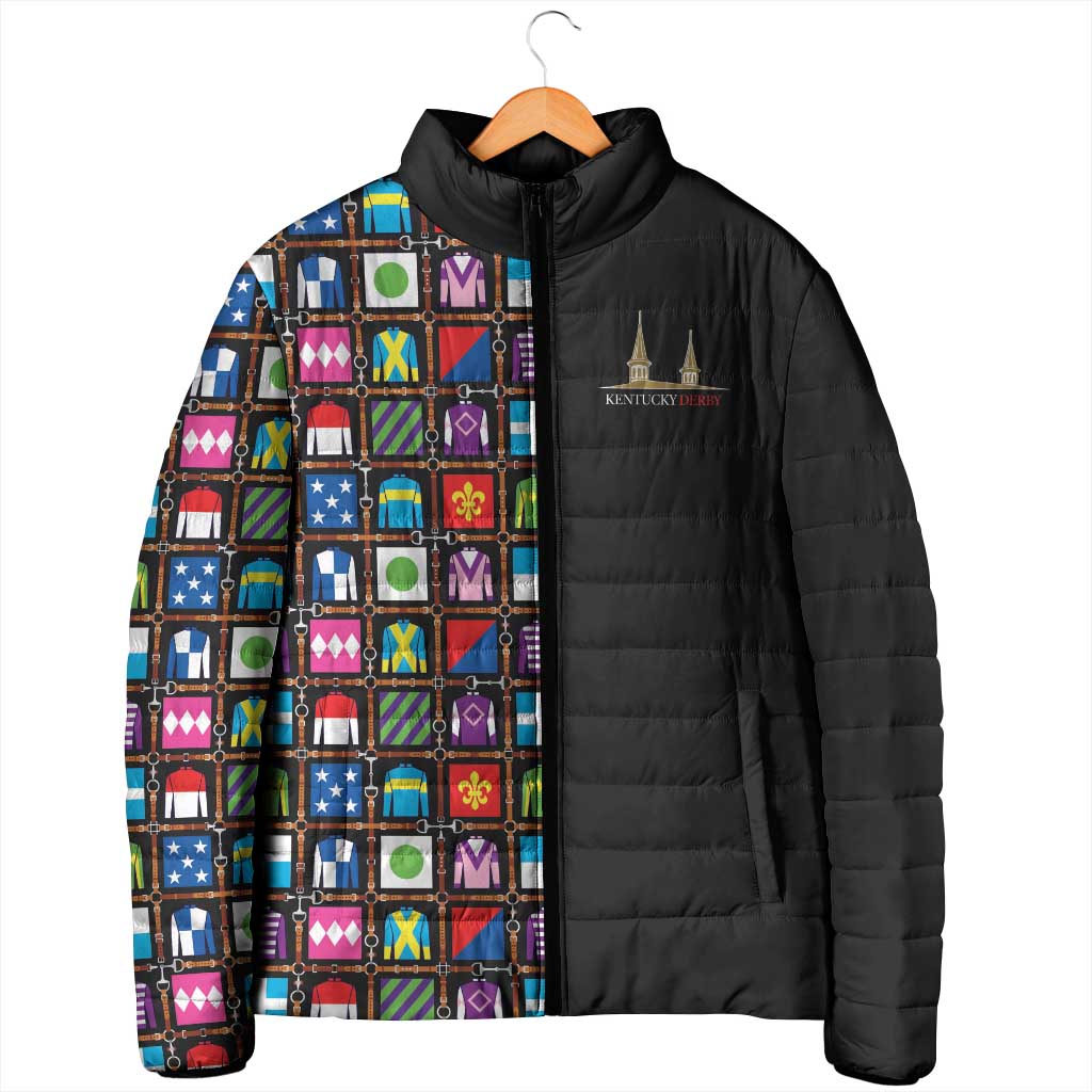 Kentucky Horse Racing 152nd Padded Jacket Run for the Roses 2026 Black Edition