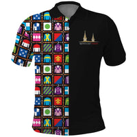 Kentucky Horse Racing 152nd Polo Shirt Run for the Roses 2026 Black Edition