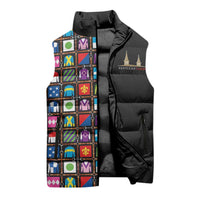 Kentucky Horse Racing 152nd Sleeveless Puffer Jacket Run for the Roses 2026 Black Edition