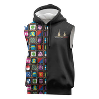 Kentucky Horse Racing 152nd Sleeveless Zip Hoodie Run for the Roses 2026 Black Edition