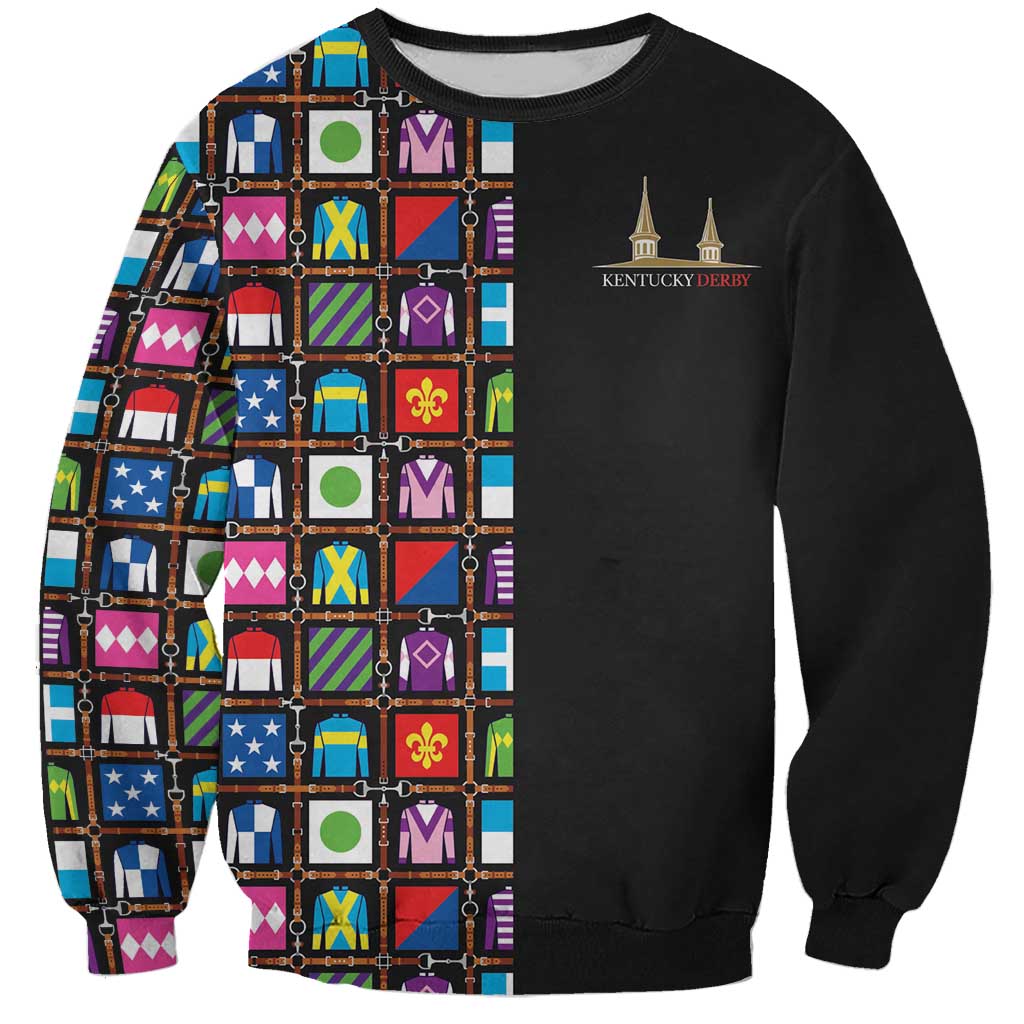 Kentucky Horse Racing 152nd Sweatshirt Run for the Roses 2026 Black Edition