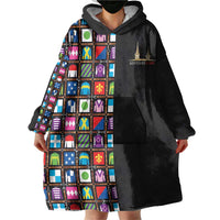 Kentucky Horse Racing 152nd Wearable Blanket Hoodie Run for the Roses 2026 Black Edition