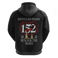 Kentucky Horse Racing 152nd Zip Hoodie Run for the Roses 2026 Black Edition