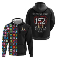 Kentucky Horse Racing 152nd Zip Hoodie Run for the Roses 2026 Black Edition