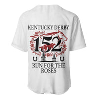 Kentucky Horse Racing 152nd Baseball Jersey Run for the Roses 2026 White Edition